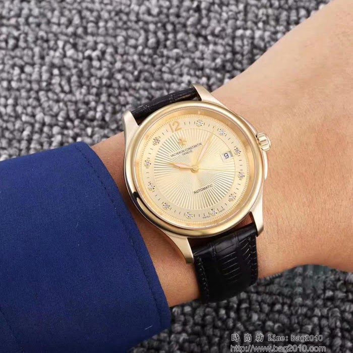 江詩丹頓 Vacheron Constantin 2019江詩丹頓經典款 瑞士2824機芯 防水深度50米 男士腕表  wssb4588